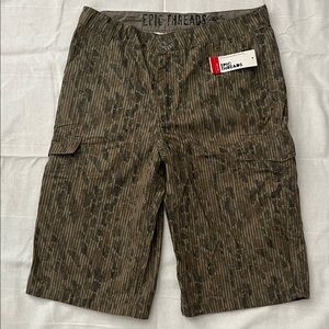 Epic Threads Striped Camouflage Shorts
